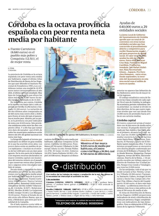 ABC CORDOBA 31-10-2023 página 33