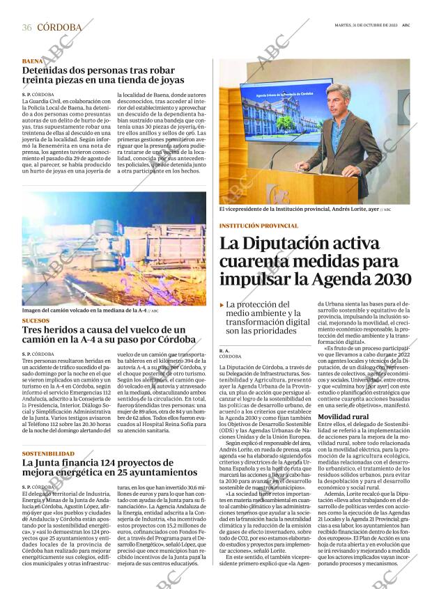ABC CORDOBA 31-10-2023 página 36