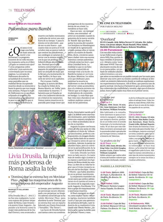 ABC CORDOBA 31-10-2023 página 78