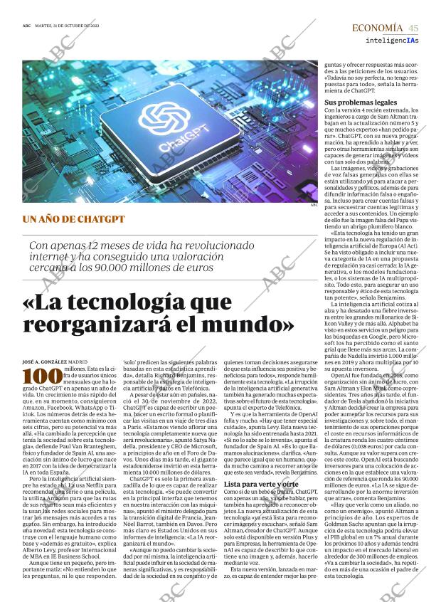ABC MADRID 31-10-2023 página 45
