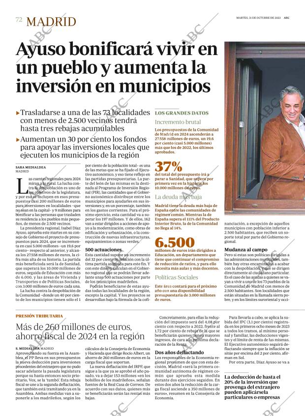 ABC MADRID 31-10-2023 página 72