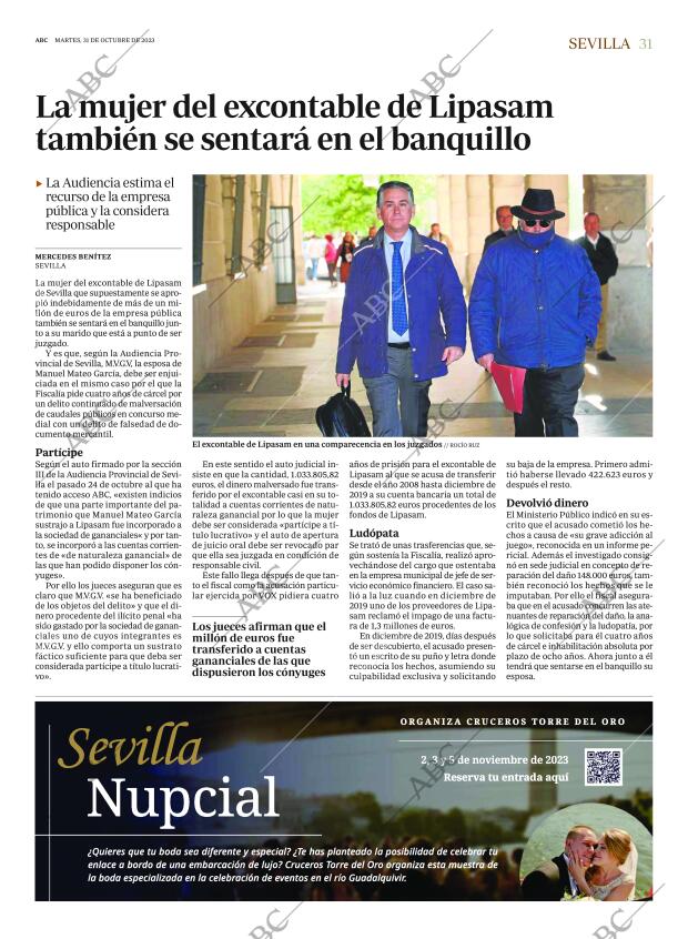 ABC SEVILLA 31-10-2023 página 31