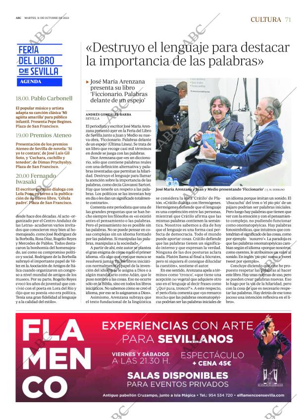 ABC SEVILLA 31-10-2023 página 71