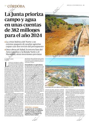 ABC CORDOBA 01-11-2023 página 18