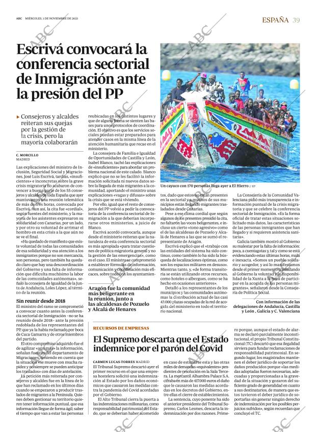 ABC CORDOBA 01-11-2023 página 39