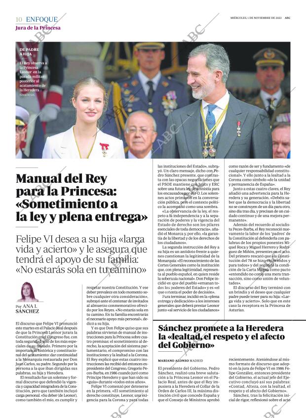 ABC MADRID 01-11-2023 página 10