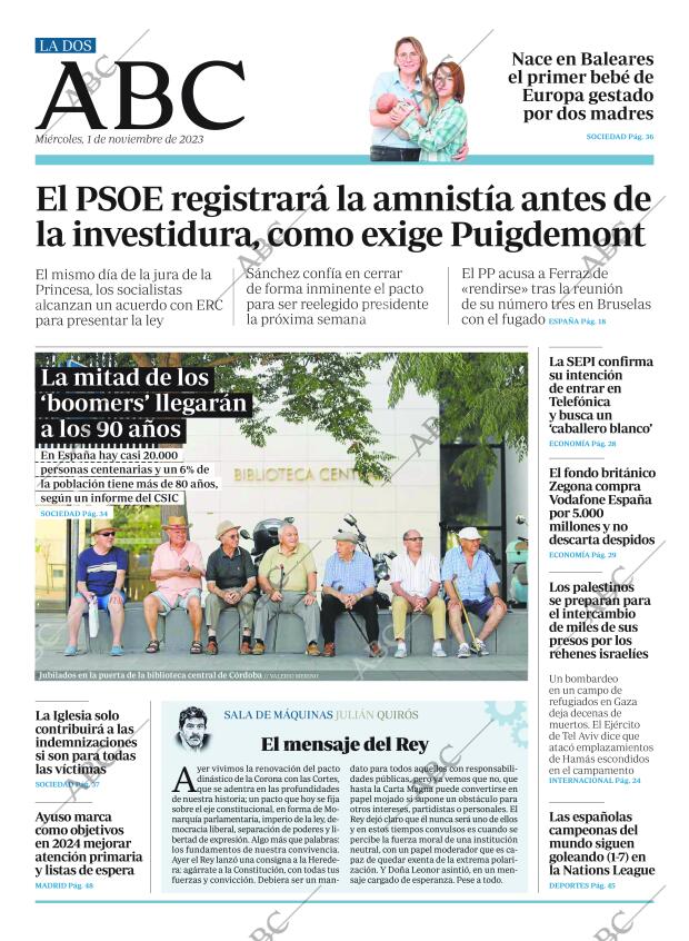 ABC MADRID 01-11-2023 página 2