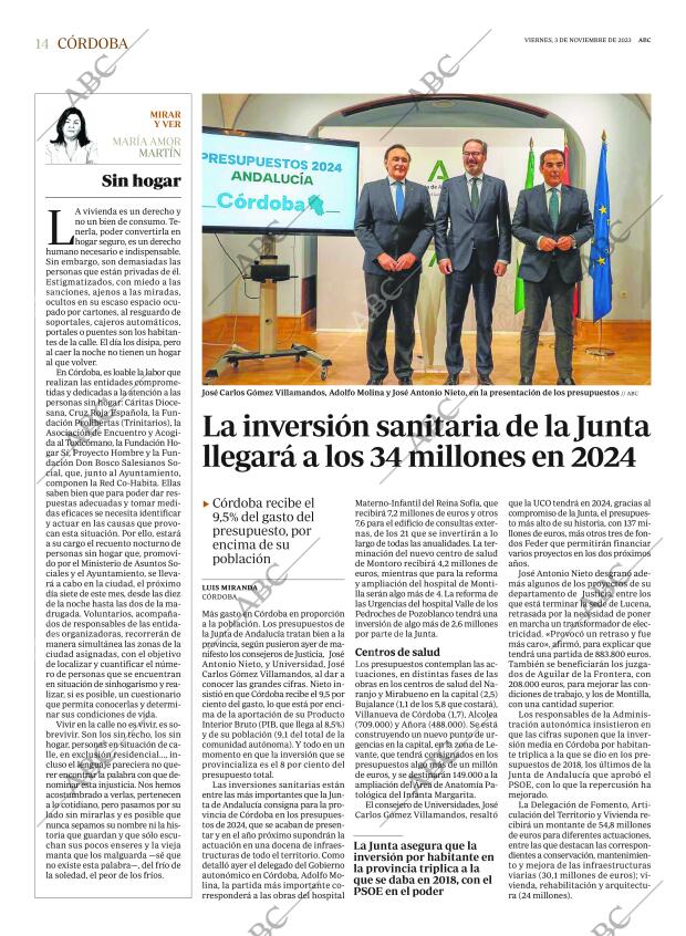 ABC CORDOBA 03-11-2023 página 14