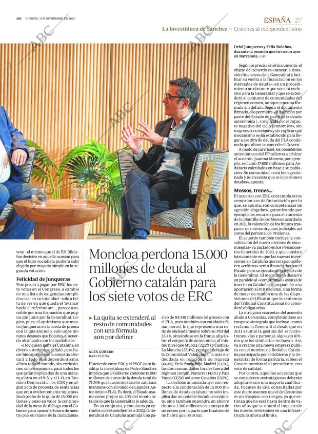 ABC CORDOBA 03-11-2023 página 27