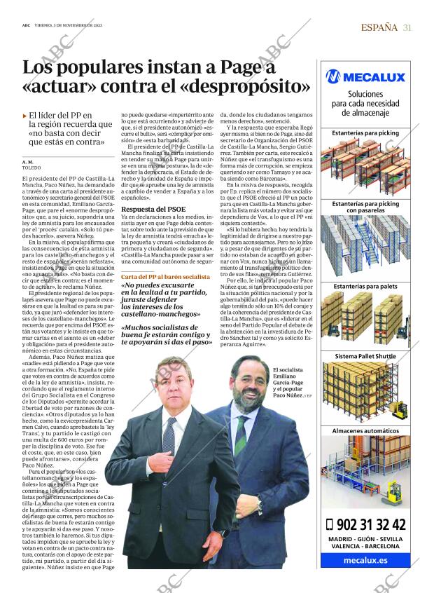 ABC CORDOBA 03-11-2023 página 31