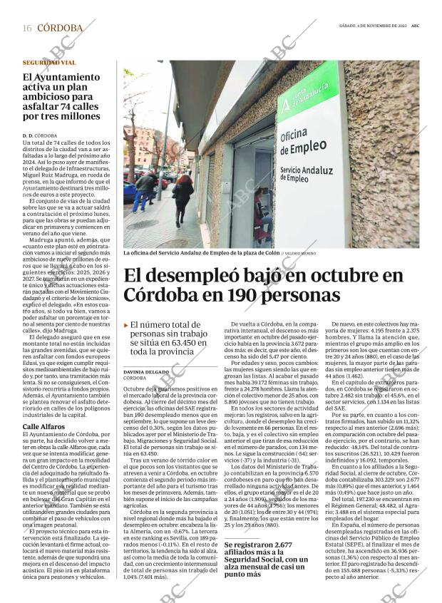 ABC CORDOBA 04-11-2023 página 16