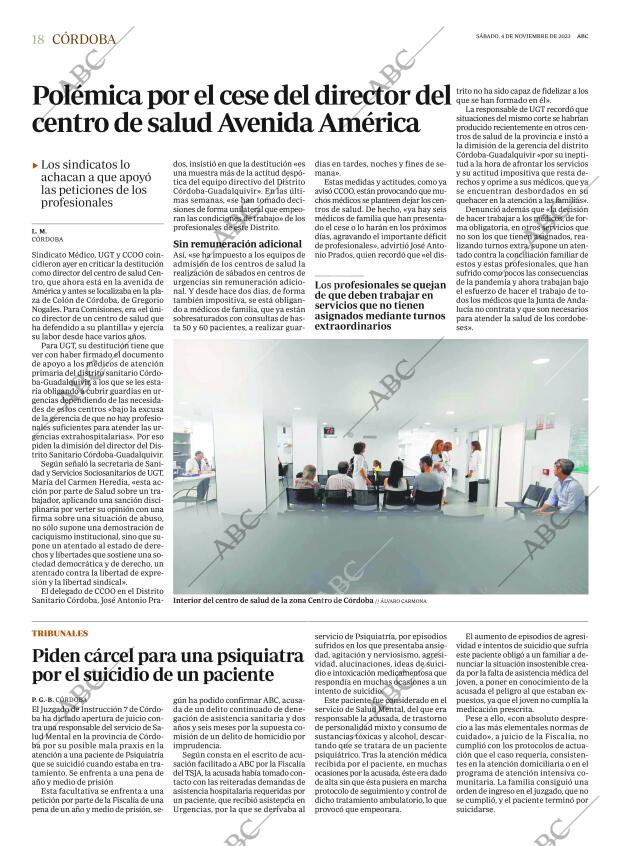 ABC CORDOBA 04-11-2023 página 18