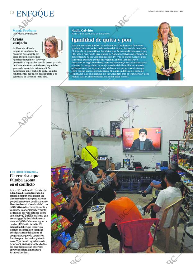 ABC MADRID 04-11-2023 página 10