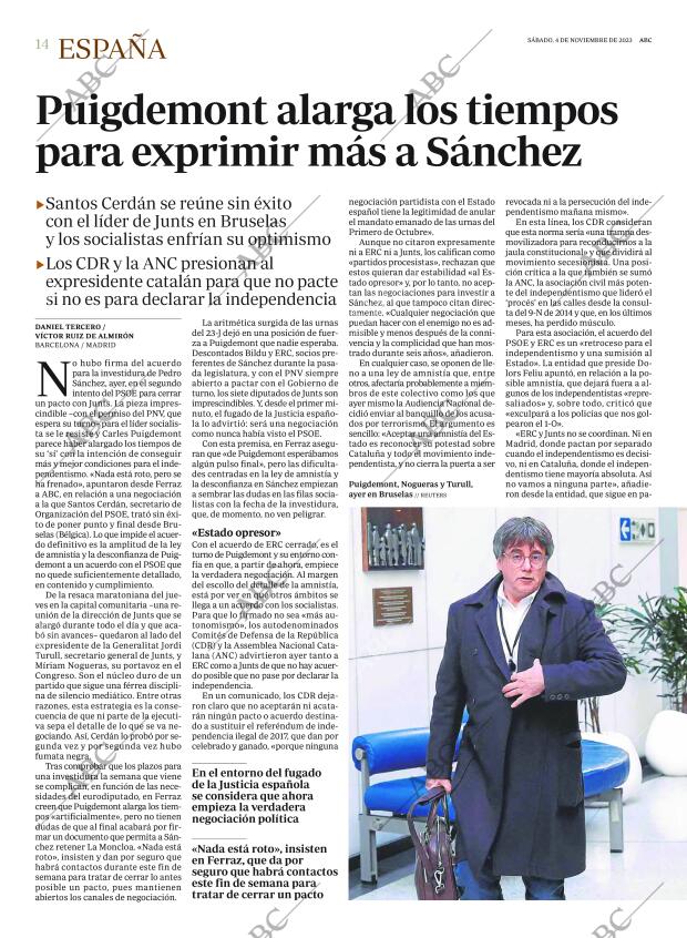 ABC MADRID 04-11-2023 página 14
