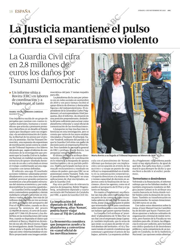 ABC MADRID 04-11-2023 página 18