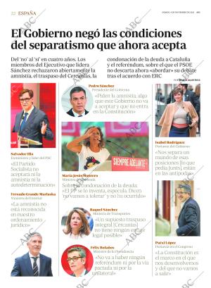 ABC MADRID 04-11-2023 página 22