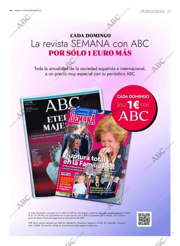 ABC MADRID 04-11-2023 página 23