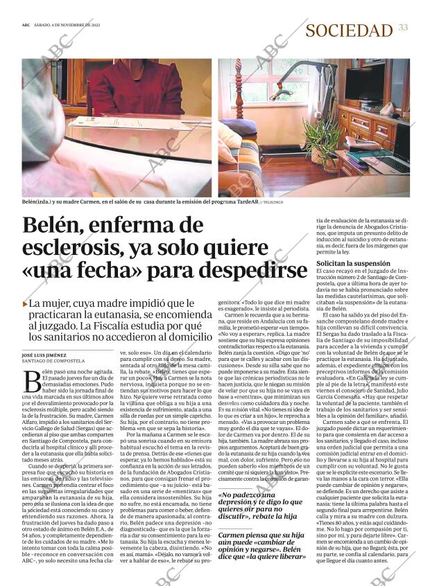 ABC MADRID 04-11-2023 página 33