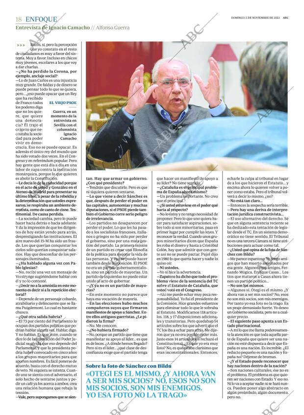ABC MADRID 05-11-2023 página 18