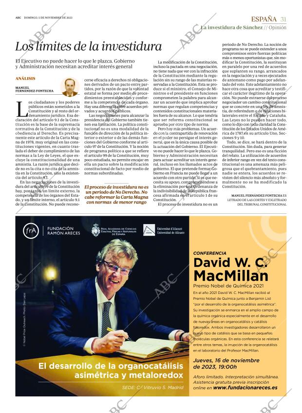 ABC MADRID 05-11-2023 página 31