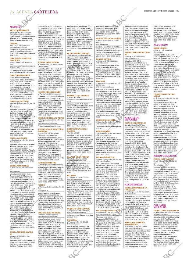 ABC MADRID 05-11-2023 página 76