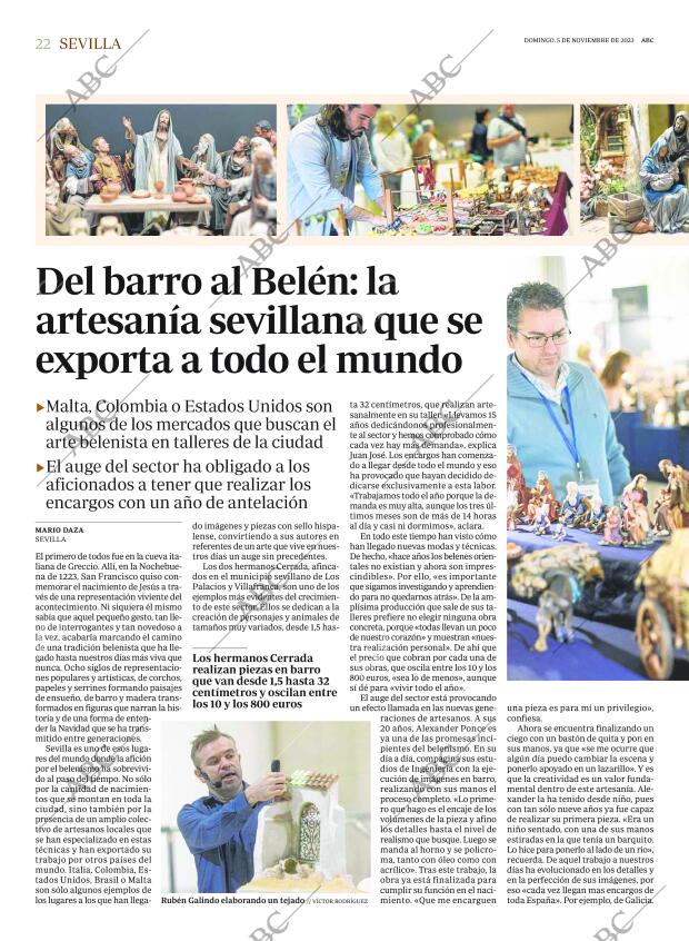 ABC SEVILLA 05-11-2023 página 22