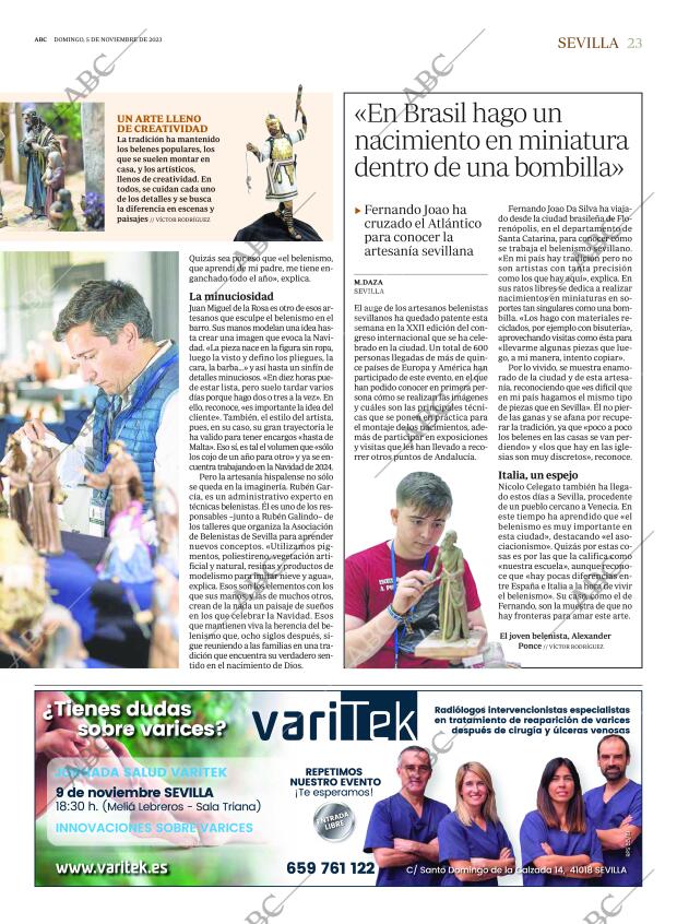 ABC SEVILLA 05-11-2023 página 23