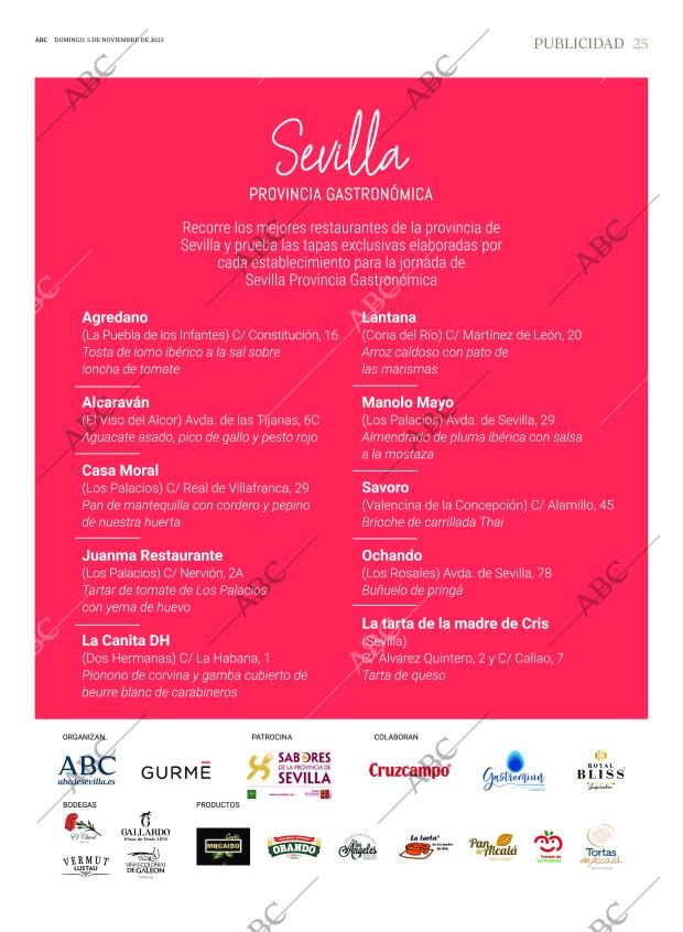 ABC SEVILLA 05-11-2023 página 25