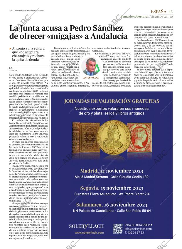 ABC SEVILLA 05-11-2023 página 43