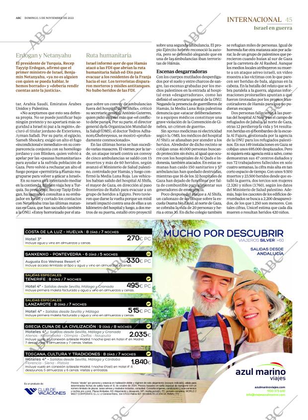 ABC SEVILLA 05-11-2023 página 45