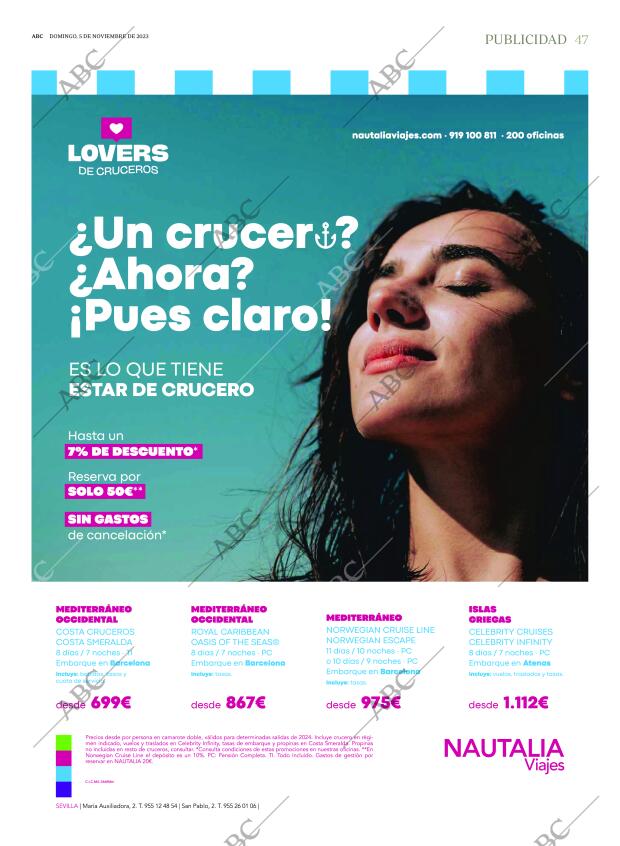 ABC SEVILLA 05-11-2023 página 47
