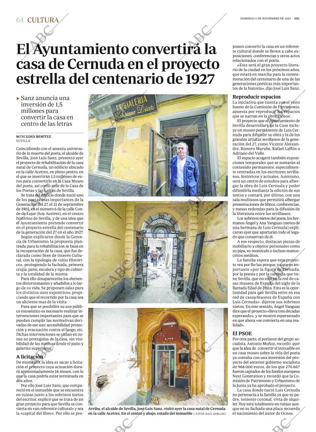 ABC SEVILLA 05-11-2023 página 64