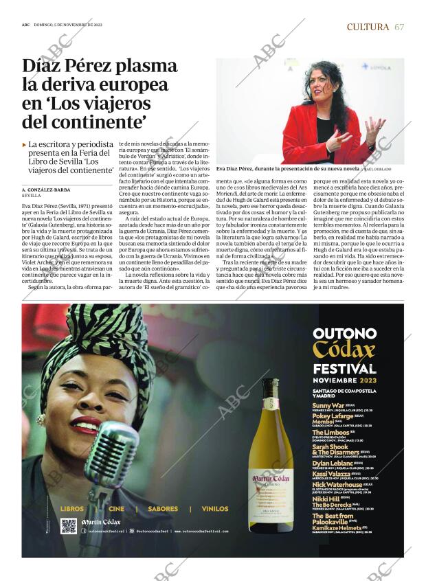 ABC SEVILLA 05-11-2023 página 67