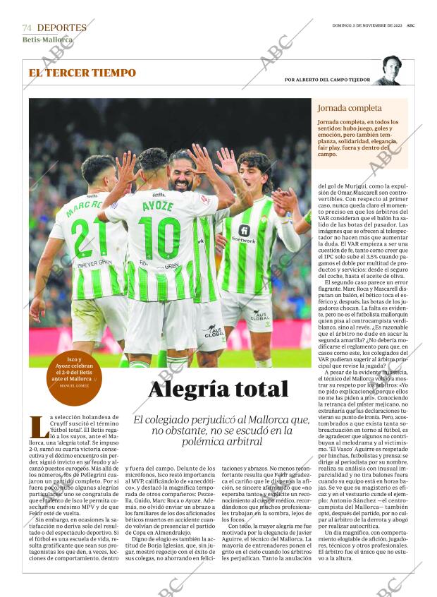 ABC SEVILLA 05-11-2023 página 74