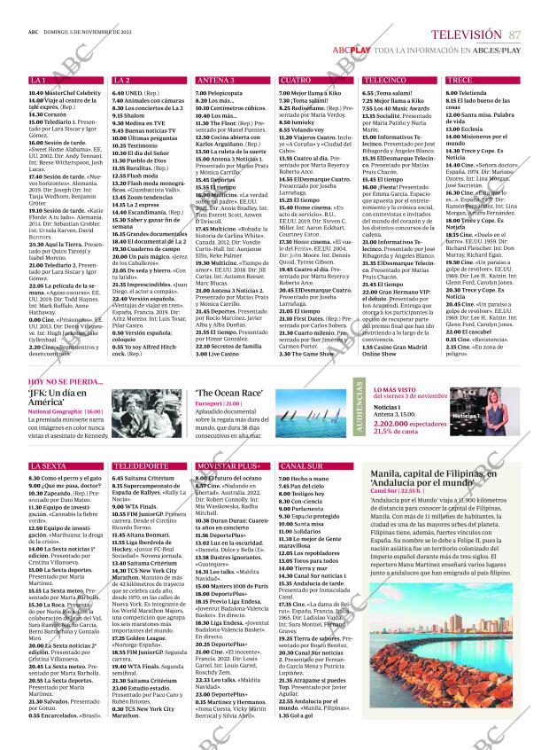 ABC SEVILLA 05-11-2023 página 87