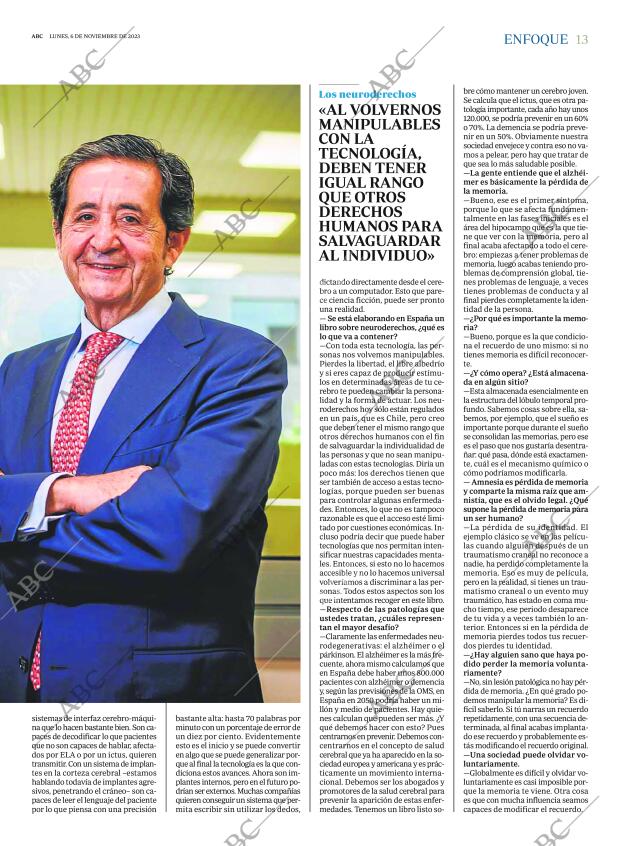 ABC MADRID 06-11-2023 página 13