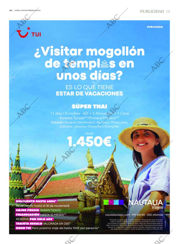 ABC MADRID 06-11-2023 página 19