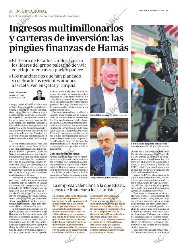 ABC MADRID 06-11-2023 página 26