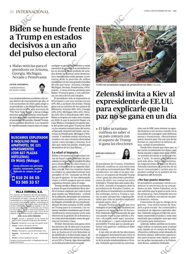 ABC MADRID 06-11-2023 página 28
