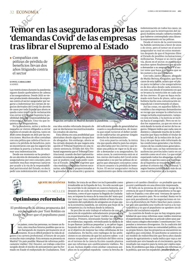 ABC MADRID 06-11-2023 página 32