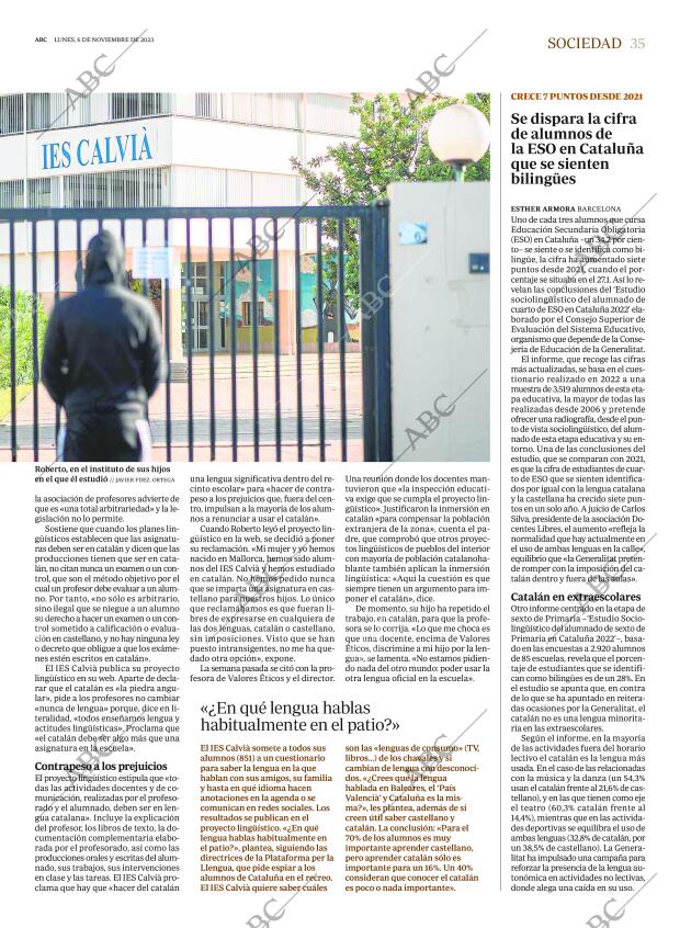 ABC MADRID 06-11-2023 página 35