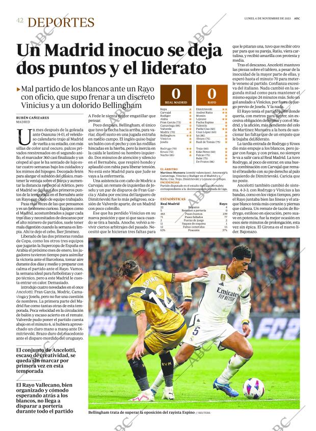 ABC MADRID 06-11-2023 página 42