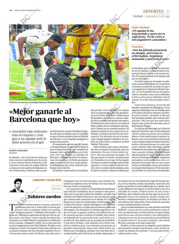 ABC MADRID 06-11-2023 página 43