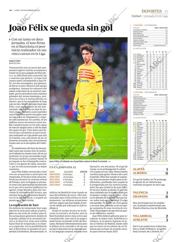 ABC MADRID 06-11-2023 página 45