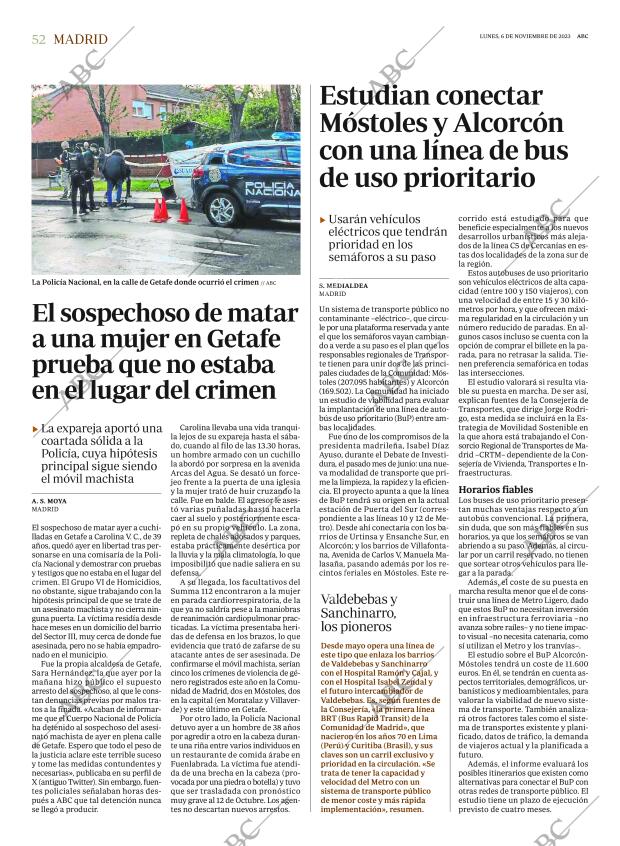 ABC MADRID 06-11-2023 página 52