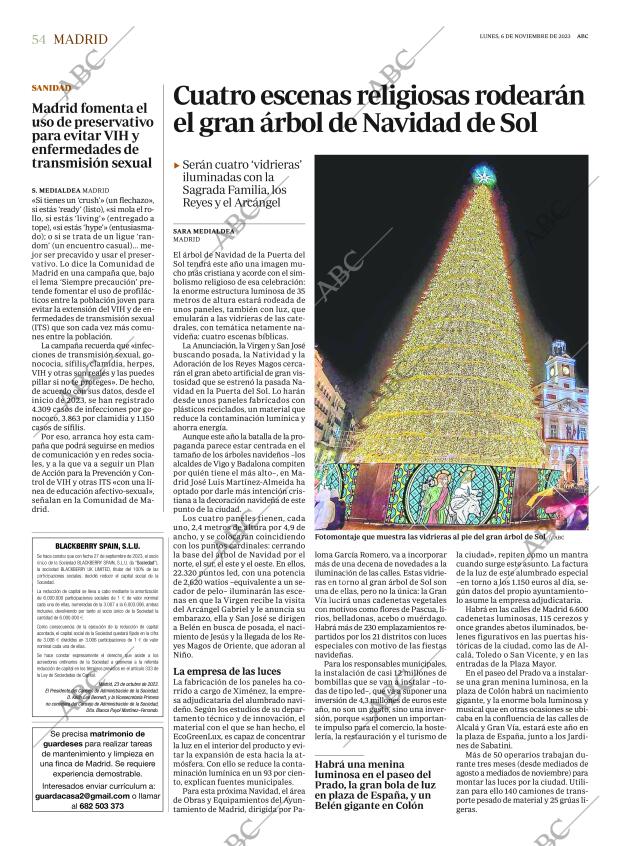 ABC MADRID 06-11-2023 página 54