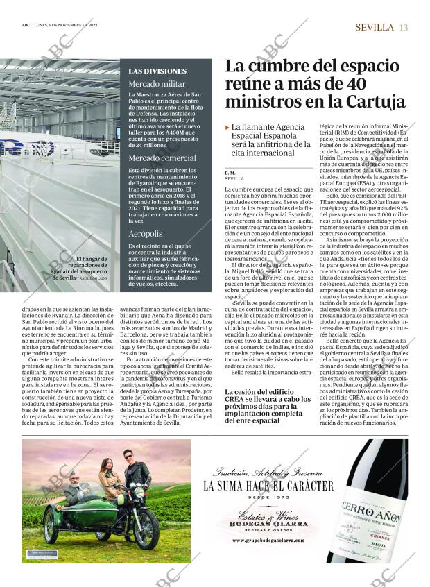 ABC SEVILLA 06-11-2023 página 13
