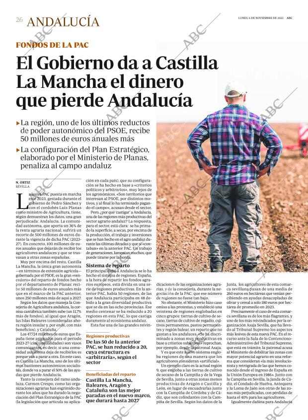 ABC SEVILLA 06-11-2023 página 26