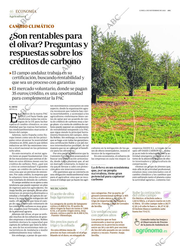 ABC SEVILLA 06-11-2023 página 46