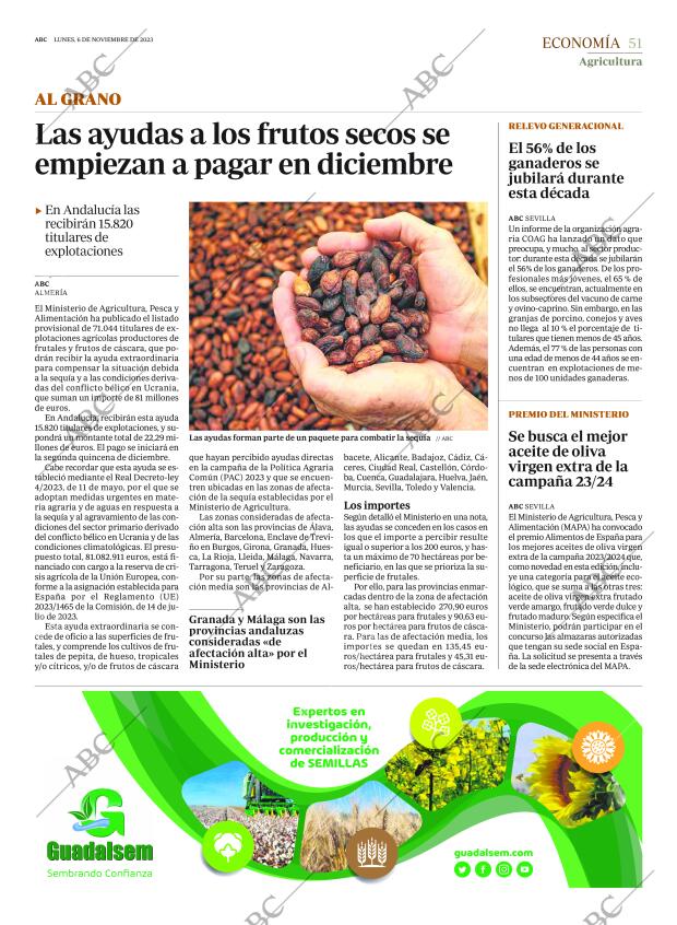 ABC SEVILLA 06-11-2023 página 51